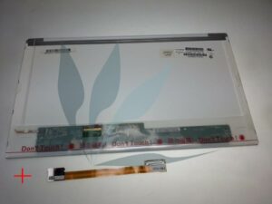 Dalle LCD 15.6 pouces WXGA HD LED+Cable adaptateur MAT pour HP/COMPAQ ProBook 4510S (Si le connecteur de votre dalle est du coté opposé à celui de la dalle de notre photo, sinon commandez le modèle sans câble)