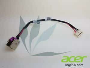 Connecteur d'alimentation carte mère sur câble 135W neuf d'origine Acer pour Acer Aspire V5-591G