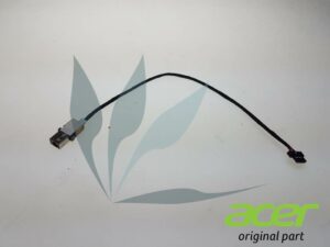 Connecteur d'alimentation carte mère sur câble neuf d'origine Acer pour Acer Aspire R5-431T