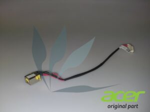 Connecteur d'alimentation carte mère sur câble 65W neuf d'origine Acer pour Acer Travelmate TMP446-MG