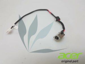 Connecteur d'alimentation carte mère sur câble 40W - neuf d'origine Acer - pour Acer Extensa 2509