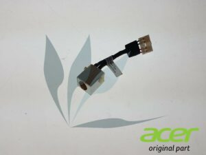 Connecteur d'alimentation carte mère sur câble 65W neuf d'origine Acer pour Acer Travelmate TMP653-M