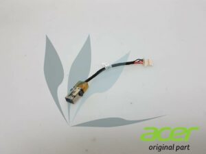 Connecteur d'alimentation carte mère sur câble neuf d'origine Acer pour Acer Travelmate TMX349-G2-M