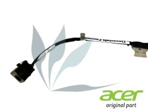 Connecteur d'alimentation carte mère sur câble 45W neuf d'origine Acer pour Acer Aspire R3-131T