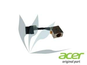 Connecteur d'alimentation carte mère sur câble 65W neuf d'origine Acer pour Acer Aspire VN7-572