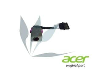 Connecteur d'alimentation carte mère sur câble 135W neuf d'origine Acer pour Acer Aspire VN7-592G