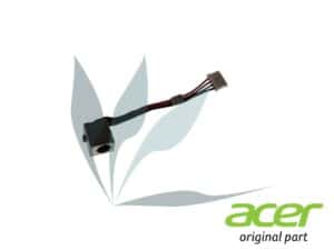 Connecteur d'alimentation carte mère sur câble neuf d'origine Acer pour Acer Aspire ES1-732