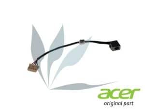 Connecteur d'alimentation carte mère sur câble 45W  neuf d'origine Acer pour Acer Aspire E5-475