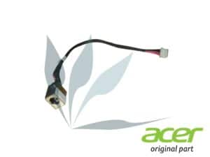 Connecteur d'alimentation carte mère sur câble 45W neuf d'origine Acer pour Acer Aspire A515-52