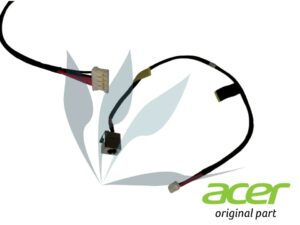 Connecteur d'alimentation carte mère sur câble 45W UMA neuf d'origine Acer pour Acer Aspire A517-51