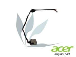 Connecteur d'alimentation carte mère sur câble 40W neuf d'origine Acer pour Acer Travelmate TMP255-M