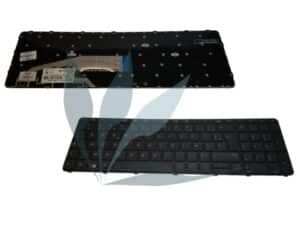 Clavier français noir non rétro-éclairé neuf   pour HP Elitebook 840 G3 (version avec clavier numérique)