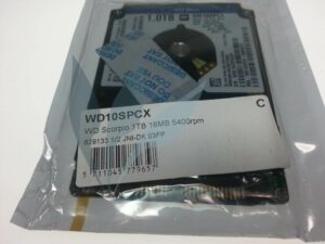 Disque dur SATA Western Digital 1TO 16MB Slim 7mm - Pièce PC