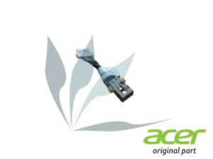 Connecteur d'alimentation carte mère sur câble 65W neuf d'origine Acer pour Acer Aspire Vero AV14-51