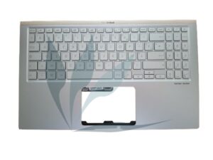 Clavier français avec plasturgie repose-poignets argent neuf d'origine Asus pour Asus UX533F