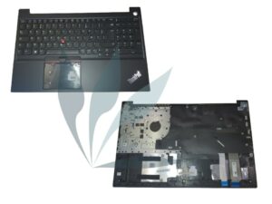 Clavier français avec repose-poignets noir neuf d'origine Lenovo pour Lenovo Thinkpad E15 (Type 20RD, 20RE)