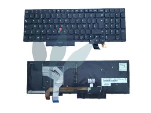 Clavier français rétro-éclairé neuf pour Lenovo Thinkpad T580