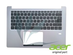 Clavier français rétro-éclairé avec repose-poignets argent neuf d'origine Acer pour Acer Swift SF114-32