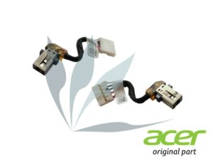 Connecteur d'alimentation carte mère sur câble  neuf d'origine Acer pour Acer Aspire A315-24PT