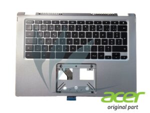 Clavier français avec repose-poignets argent neuf d'origine Acer pour Acer Chromebook CP514-1HH