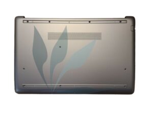 Plasturgie fond de caisse argent neuve pour HP Notebook 15-DA SERIES (modèles sans lecteur optique)