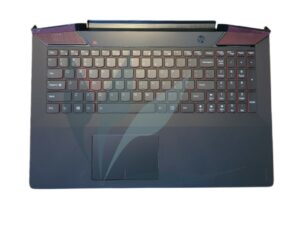 Clavier QWERTY US avec plasturgie repose-poignets noire neuf d'origine Lenovo pour Lenovo Yoga Y700-15ISK