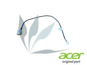 Connecteur d'alimentation carte mère sur câble 65W neuf d'origine Acer pour Acer TMP459-G2-MG